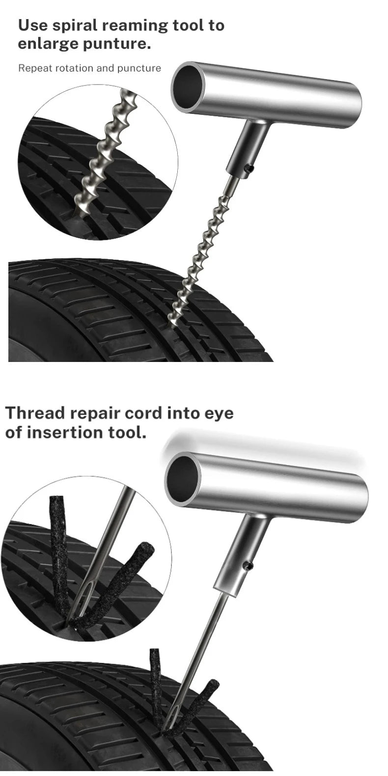 Tire Puncture Repair Kit