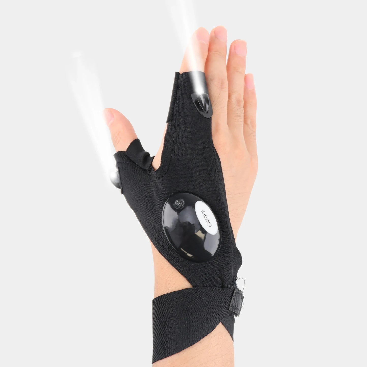 LED Half Finger Gloves