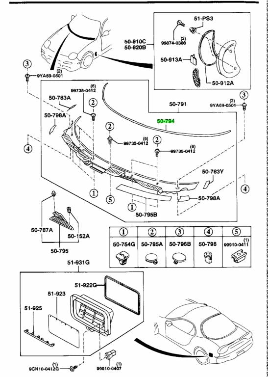 MAZDA RX-7 FD3S Windscreen Weather Strip Seal (GENUINE - OEM)