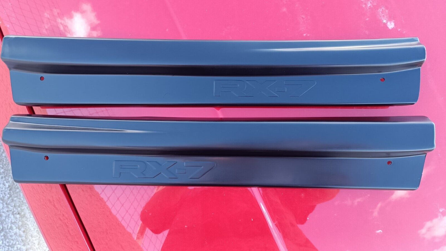 MAZDA RX-7 FD3S Door Sill Scuff Plate Trim Covers SET (GENUINE - OEM)