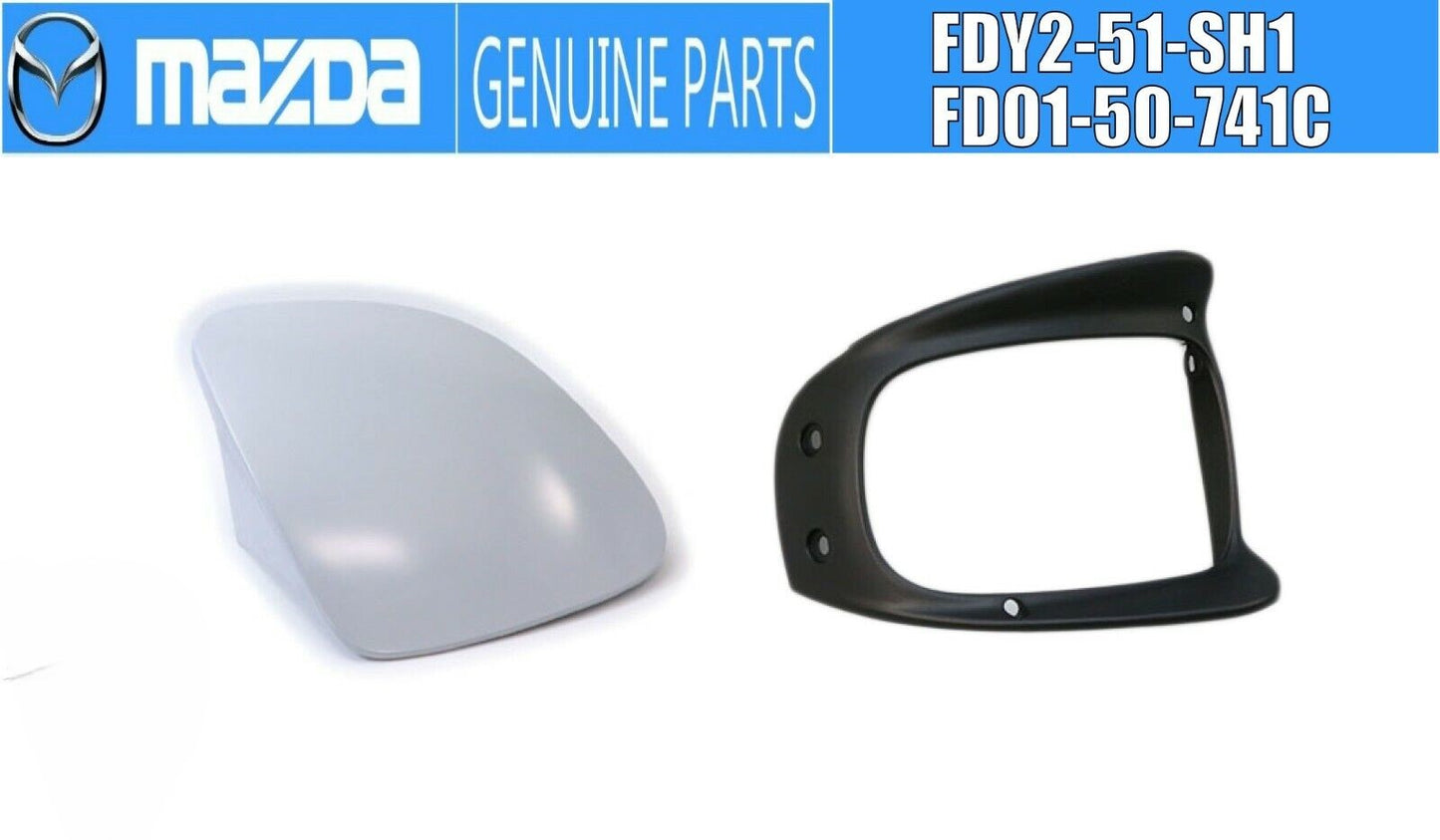 MAZDA RX-7 FD3S Headlight Cover & Bezel RHS (GENUINE - OEM)