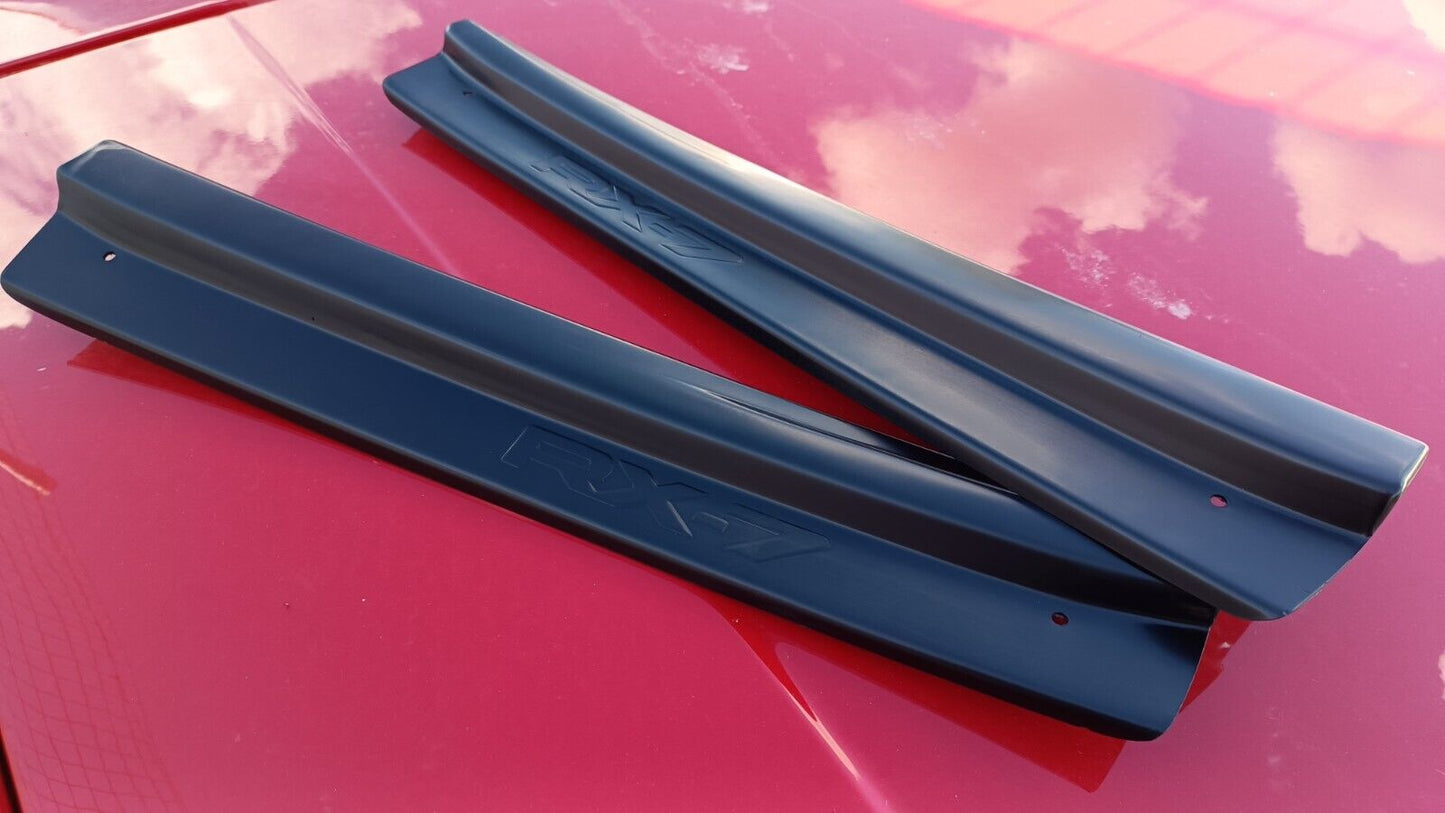 MAZDA RX-7 FD3S Door Sill Scuff Plate Trim Covers SET (GENUINE - OEM)