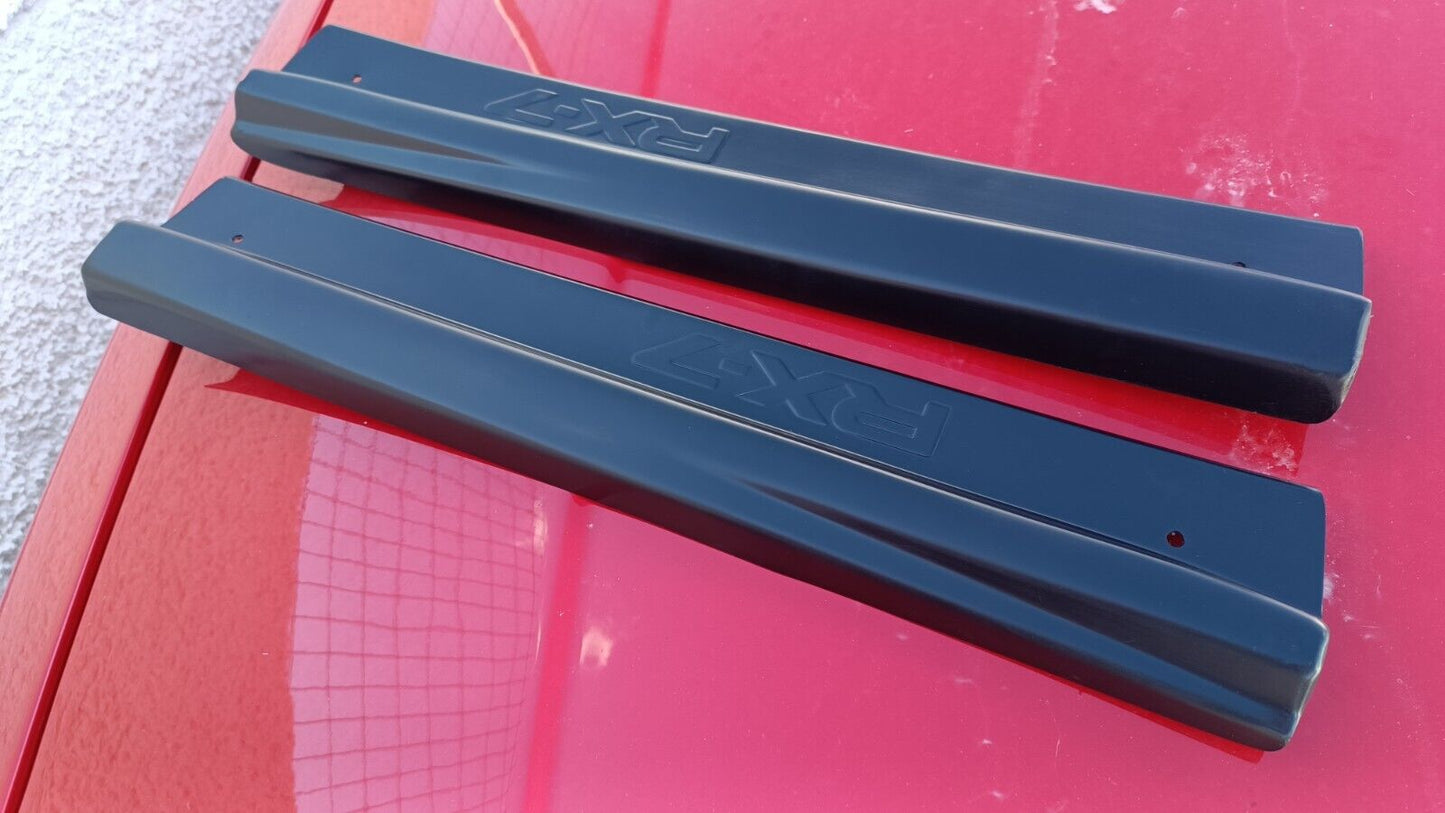 MAZDA RX-7 FD3S Door Sill Scuff Plate Trim Covers SET (GENUINE - OEM)